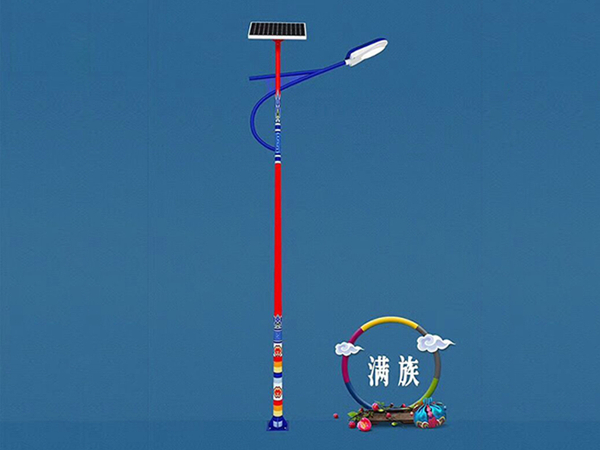 太陽(yáng)能民族特色路燈  南德105